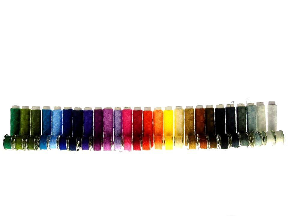 Thread spool colorful sewing thread
