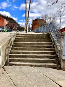 Mulberry Street Steps, Over-the-Rhine, Cincinnati, OH 