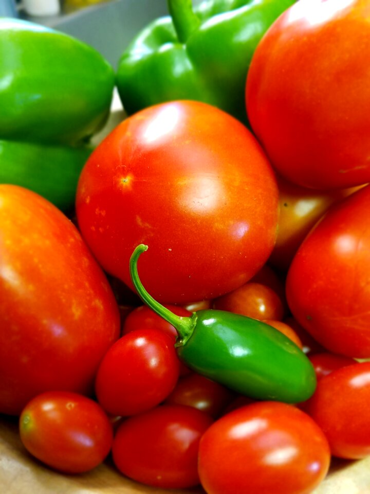 Food jalapeno green
