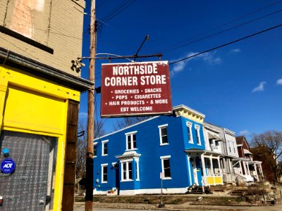 Northside Corner Store Sign, Northside, Cincinnati, OH photo