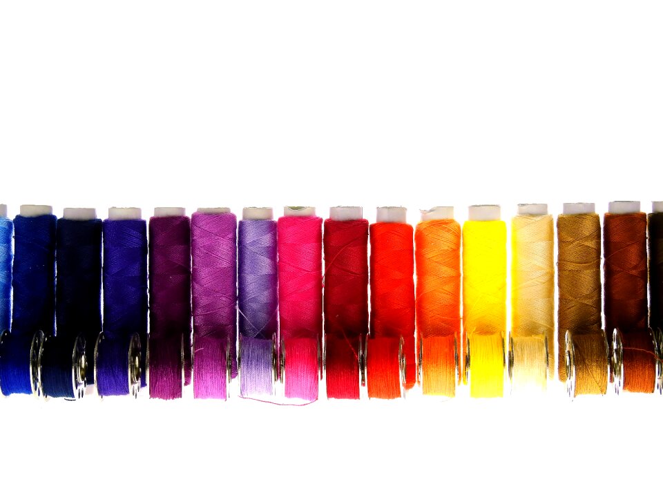 Thread spool colorful sewing thread