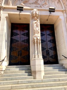 Front Entrance Detail, St. Mary's Cathedral Basilica of th… 