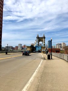 Roebling Suspension Bridge, Cincinnati, OH 