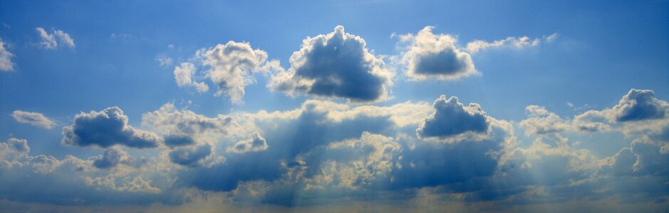 Sky clouds weather horizon