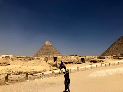 Pyramids, Giza Necropolis, Giza, GG, EGY 