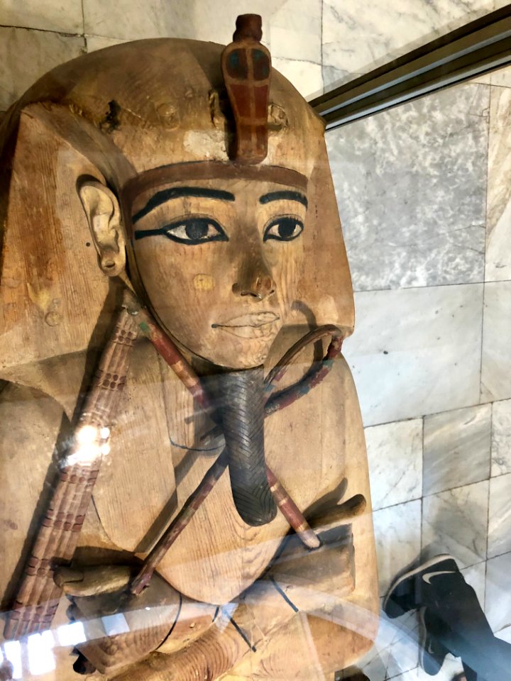 Statue, Egyptian Museum, al-Qāhirah, CG, EGY 