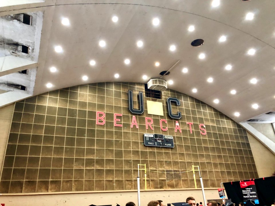 Armory Fieldhouse, Graduation Day, University of Cincinnat… 