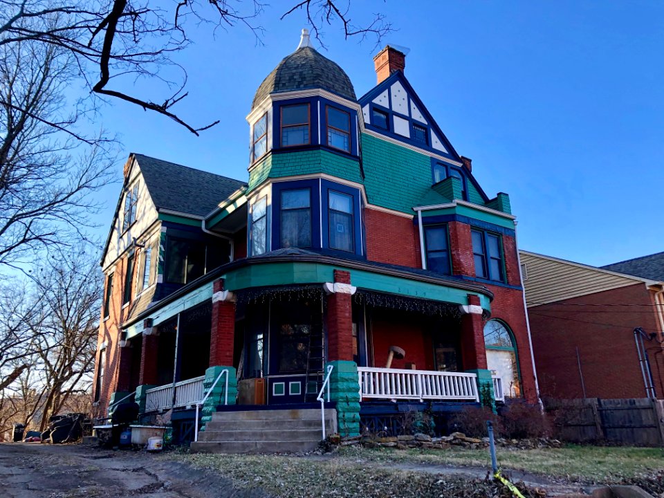 F.M. Carter House, St. James Street, Walnut Hills, Cincinn… 