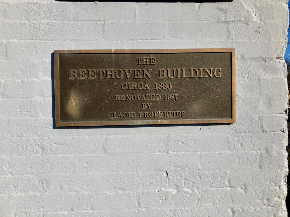 Historical Marker, Beethoven Building, Walnut Hills, Cinci… 