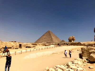 Pyramids, Giza Necropolis, Giza, GG, EGY 