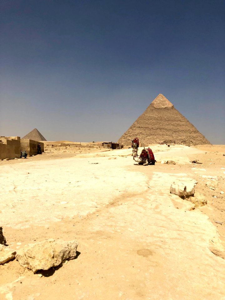 Pyramid of Khafre (Cheprhen), Giza, GG, EGY 