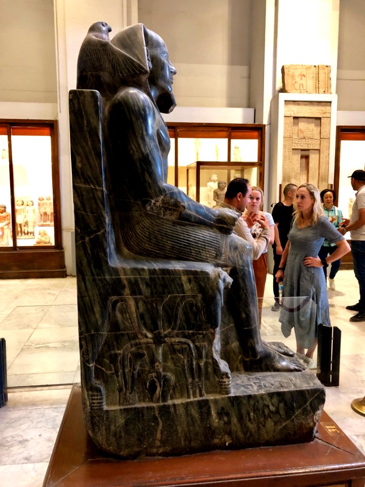 Statue, Egyptian Museum, al-Qāhirah, CG, EGY 