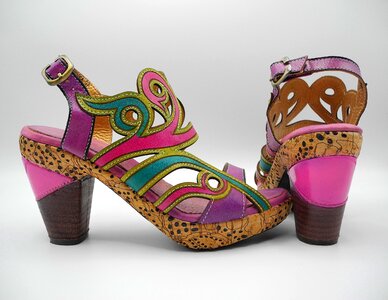 Fashion high heels pink
