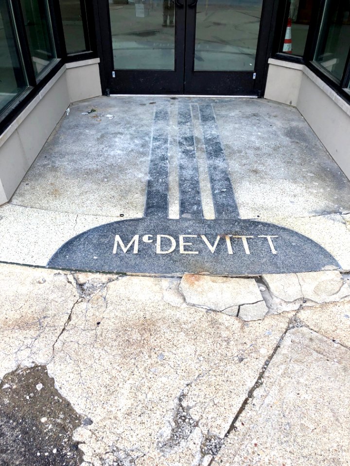 Old Retail Entrance Signs, Paramount Building, Walnut Hill… 