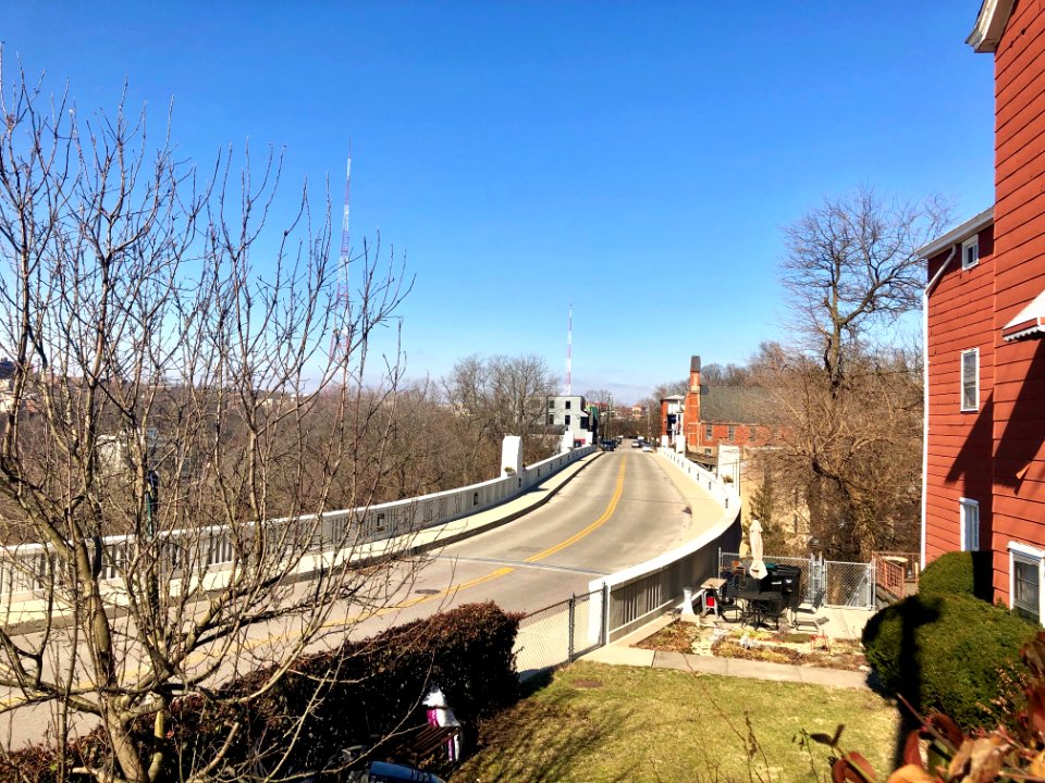 Ida Street Bridge, Mount Adams, Cincinnati, OH 