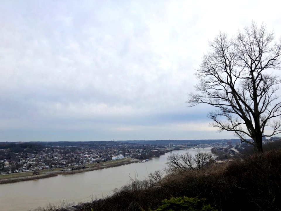 View of Dayton, KY from East Walnut Hills, Cincinnati, OH 