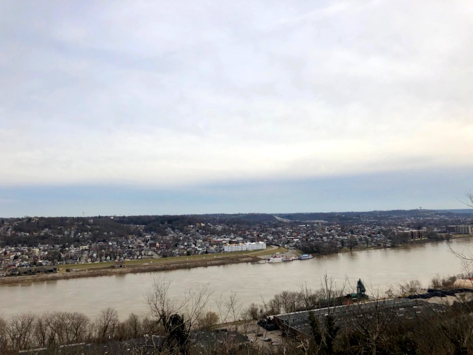 View of Dayton, KY from East Walnut Hills, Cincinnati, OH 
