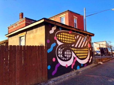 Finch Alley Mural, Walnut Hills, Cincinnati, OH 