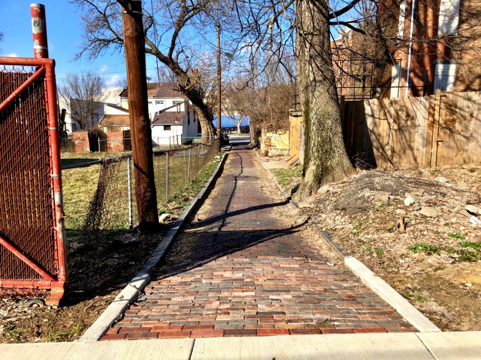 Gibson Alley, West End, Cincinnati, OH 