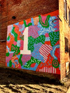 Sedalia Alley Mural, Walnut Hills, Cincinnati, OH 