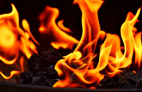 Hot embers barbecue