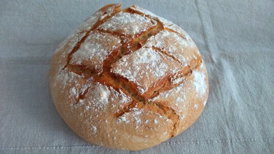 Flour artisan bread food photo