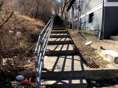 Forbus Street Steps, South Fairmount, Cincinnati, OH 