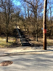 Linden Street Steps, North Fairmount, Cincinnati, OH 