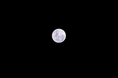 Lunar moon sky