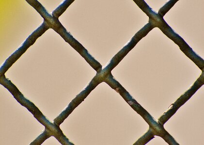 Iron metal grid photo