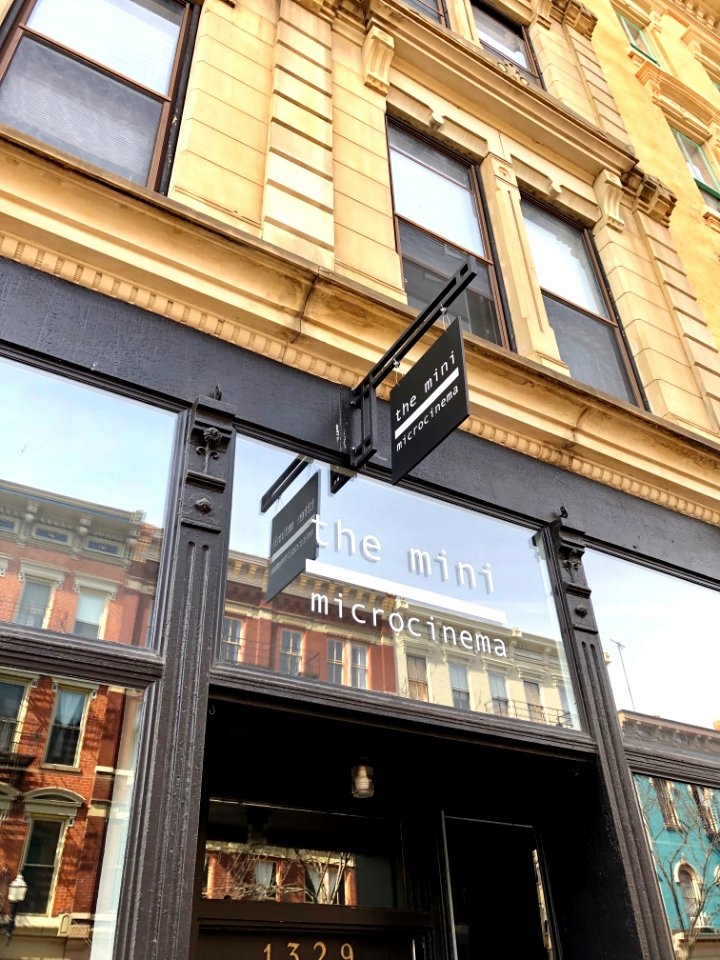 Mini Microcinema Sign, Over-the-Rhine, Cincinnati, OH 