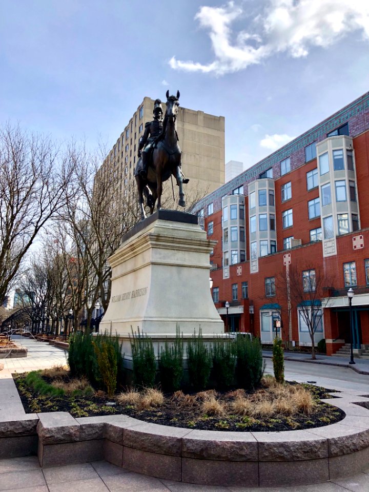 William Henry Harrison Statue, Piatt Park, Cincinnati, OH 