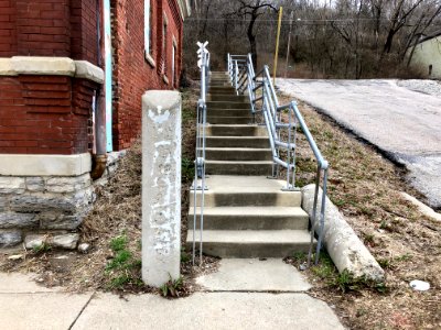 St. Andrews Street Steps, Pendleton, East End, Cincinnati,… 