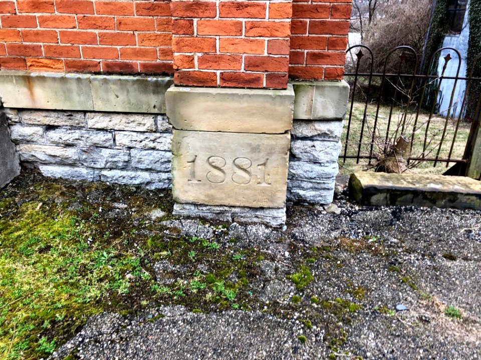 Cornerstone, Old McKendrie Methodist Episcopal Church, Car… 