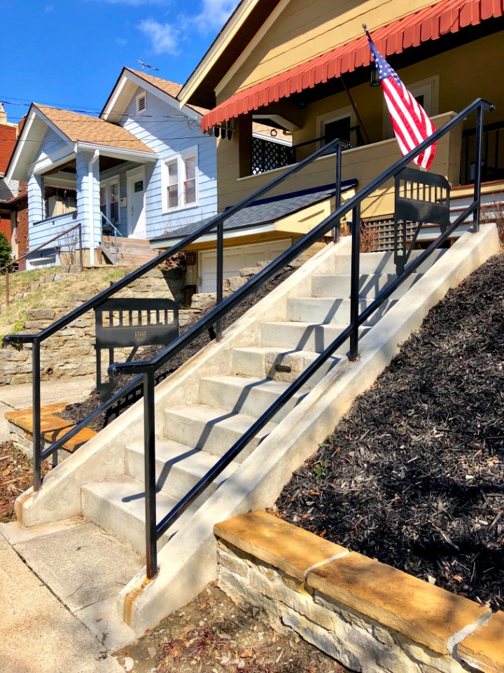 Incline Railings, Mount Hope Avenue, East Price Hill, Cinc… 