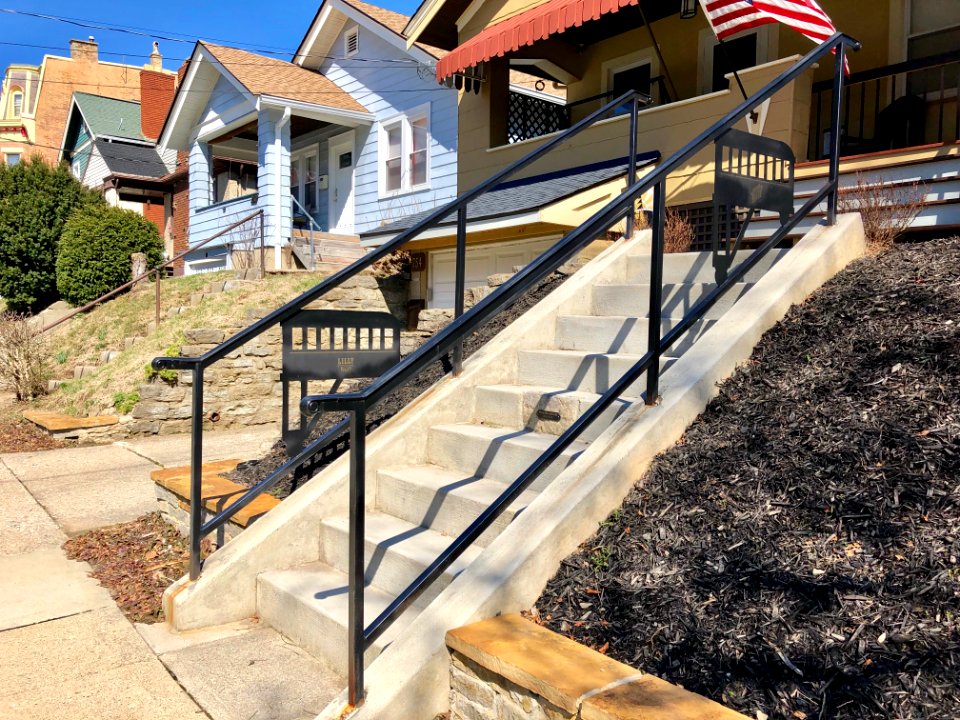 Incline Railings, Mount Hope Avenue, East Price Hill, Cinc… 