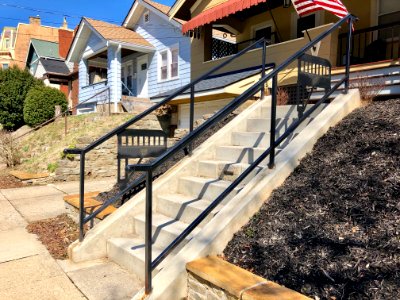 Incline Railings, Mount Hope Avenue, East Price Hill, Cinc… 
