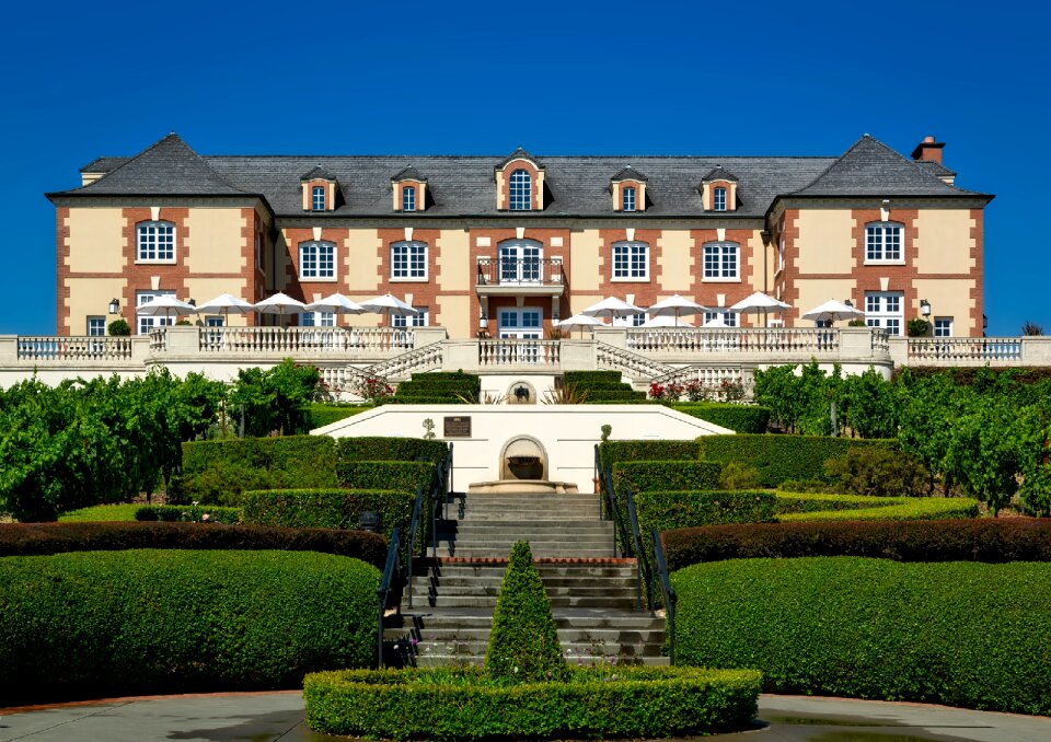 Architecture gardens front