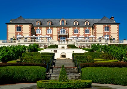 Architecture gardens front