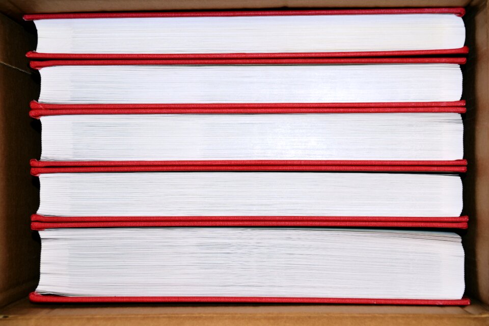 Reading book stack book collection