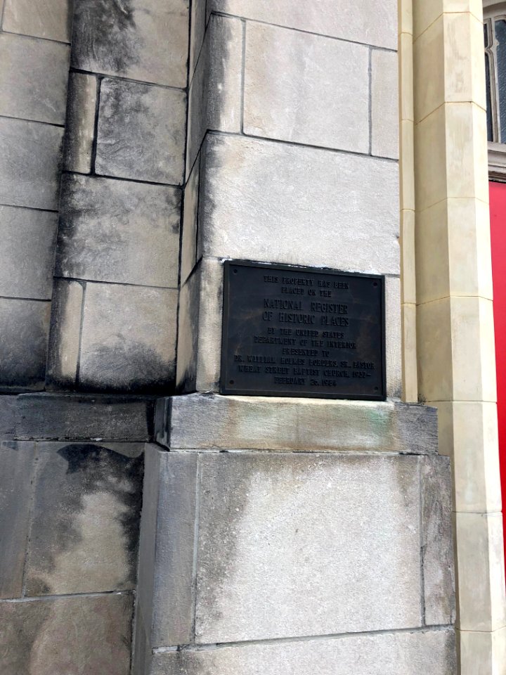 Historical Marker, Wheat Street Baptist Church, Sweet Aubu… 