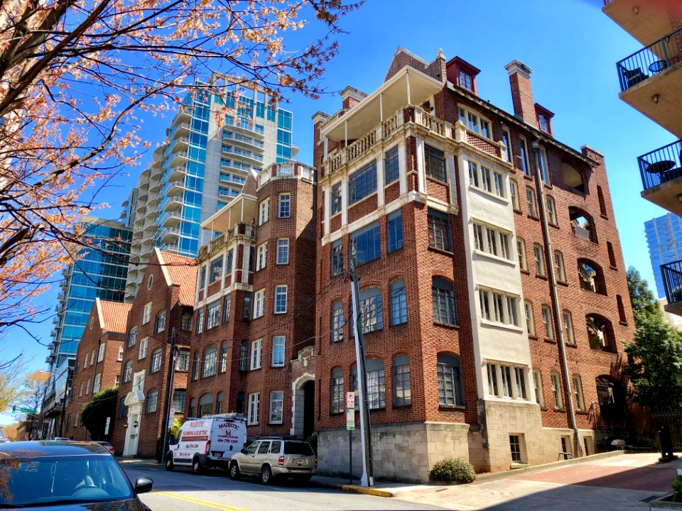Palmer House and Phelan House Apartments, Midtown, Atlanta… 