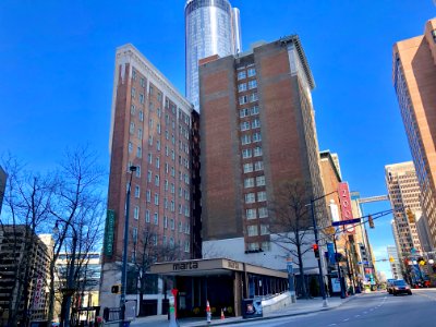Carnegie Building and Old Winecoff Hotel (Ellis Hotel), At… 
