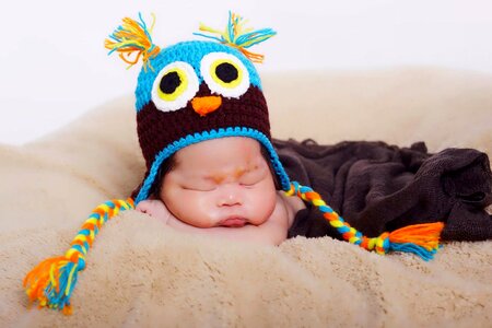 Hat funny infant photo