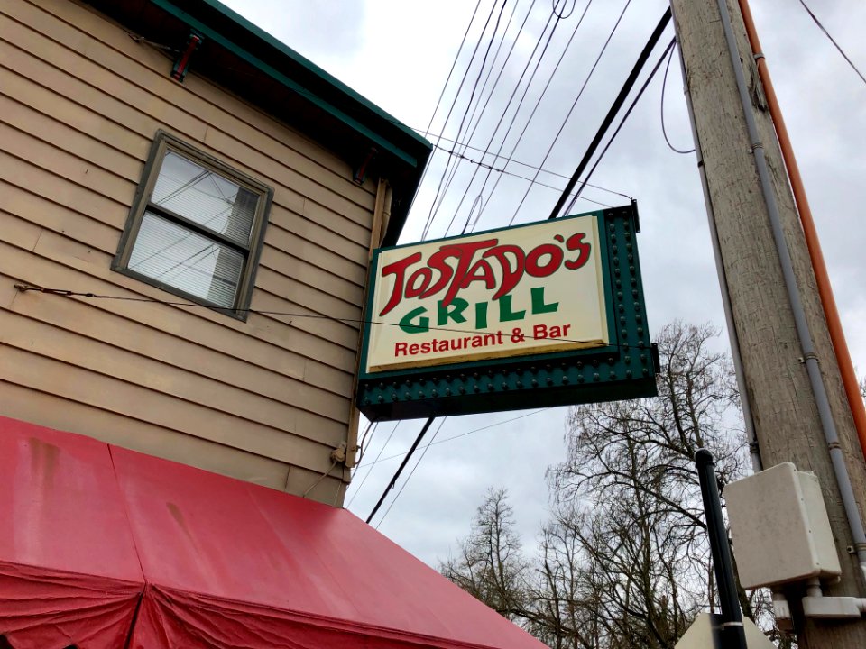Tostado's Grill Sign, Columbia-Tusculum, Cincinnati, OH 