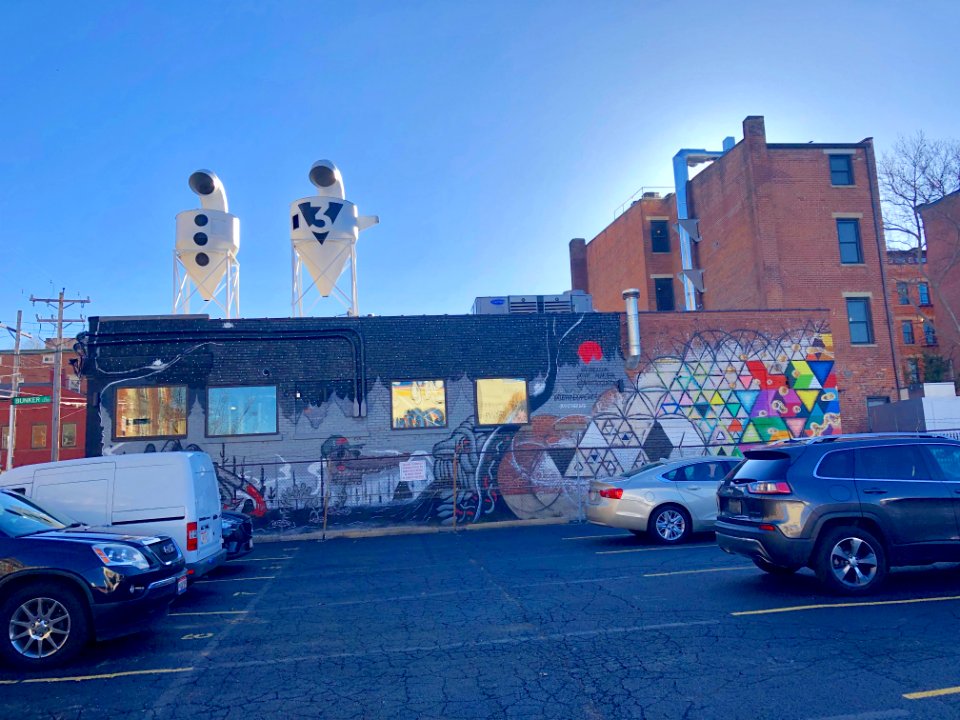 Mural, Three Points Urban Brewery, Pendleton, Cincinnati, … 
