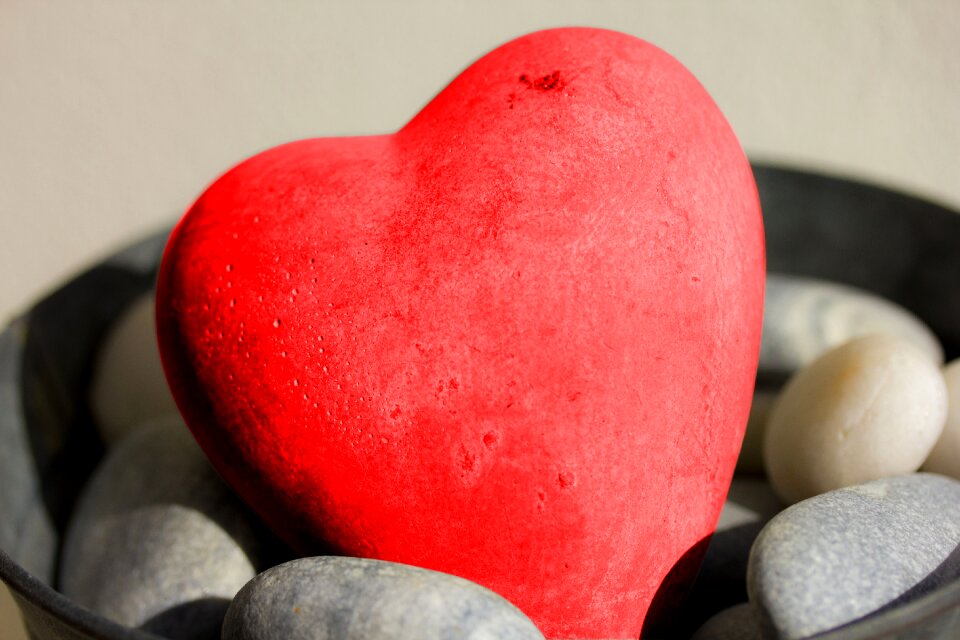 Romantic love rock