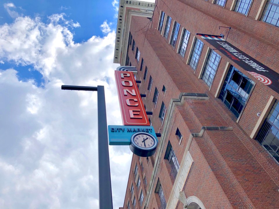 Signage, Ponce City Market, Old Fourth Ward, Atlanta, GA 
