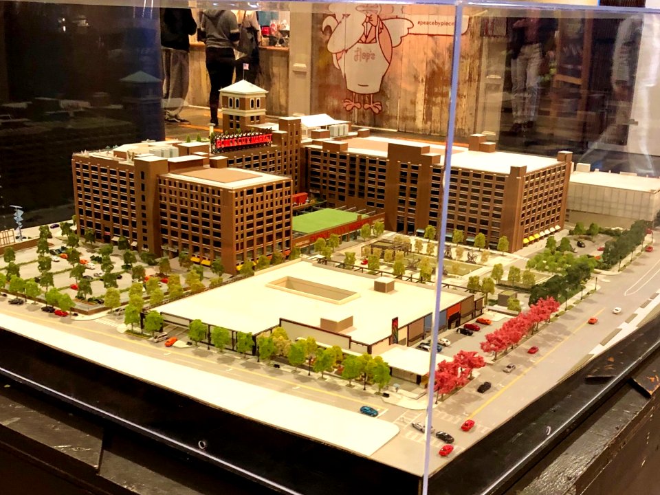 Scale Model, Ponce City Market, Old Fourth Ward, Atlanta, … 