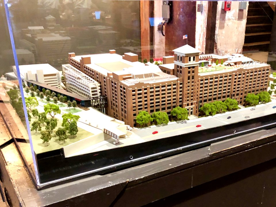 Scale Model, Ponce City Market, Old Fourth Ward, Atlanta, … 